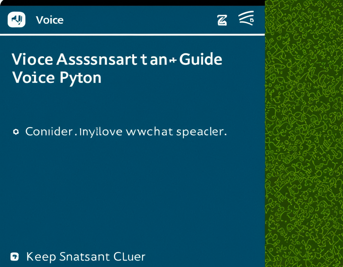 Featured image for blog post: Voice Assistant Guide: Dialogflow & Python
